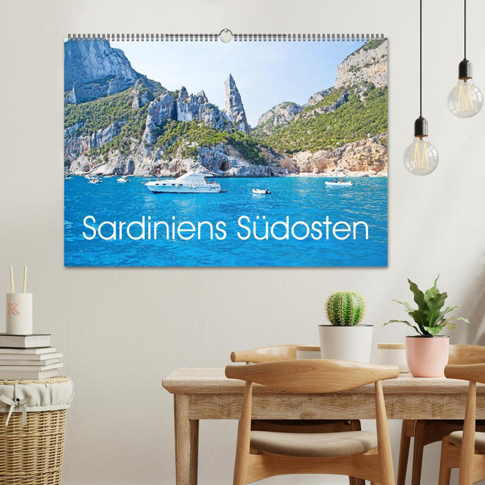 Sud-est de la Sardaigne (Calendrier mural CALVENDO 2024) 