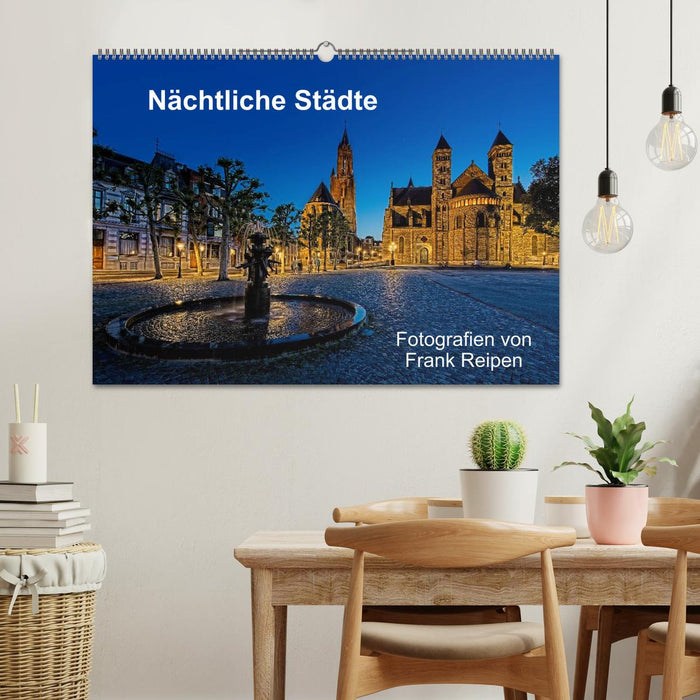 Nocturnal cities (CALVENDO wall calendar 2024) 