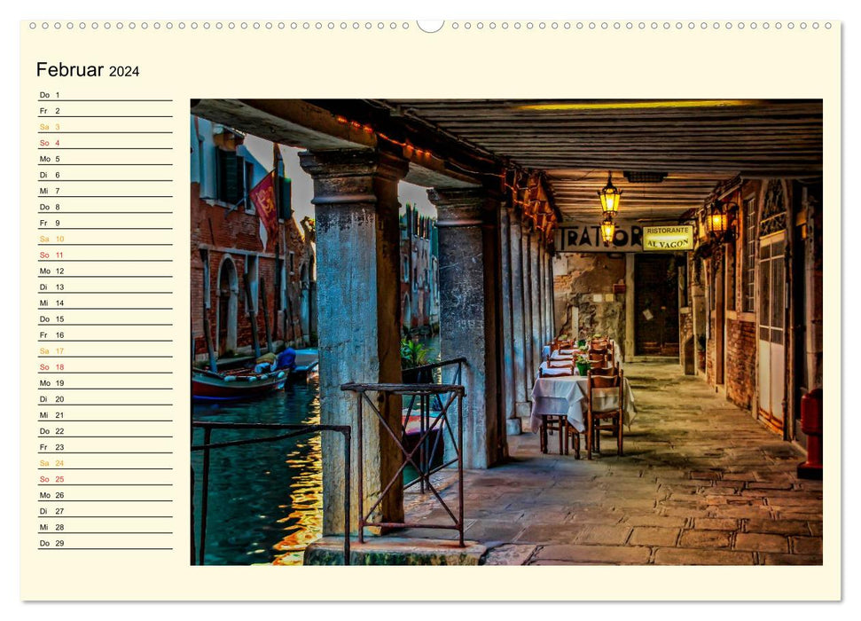 Venedig - sehr privat (CALVENDO Premium Wandkalender 2024)