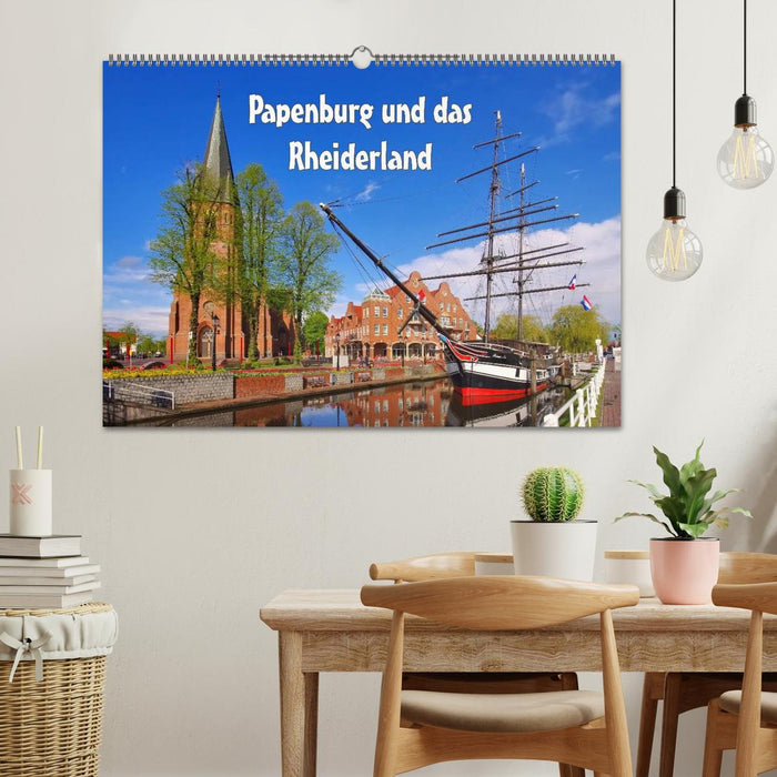 Papenburg und das Rheiderland (CALVENDO Wandkalender 2024)