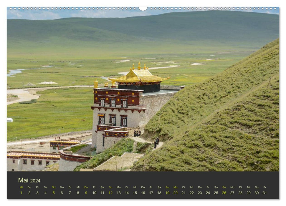 Kham - Tibets abgelegenes Hochland (CALVENDO Wandkalender 2024)
