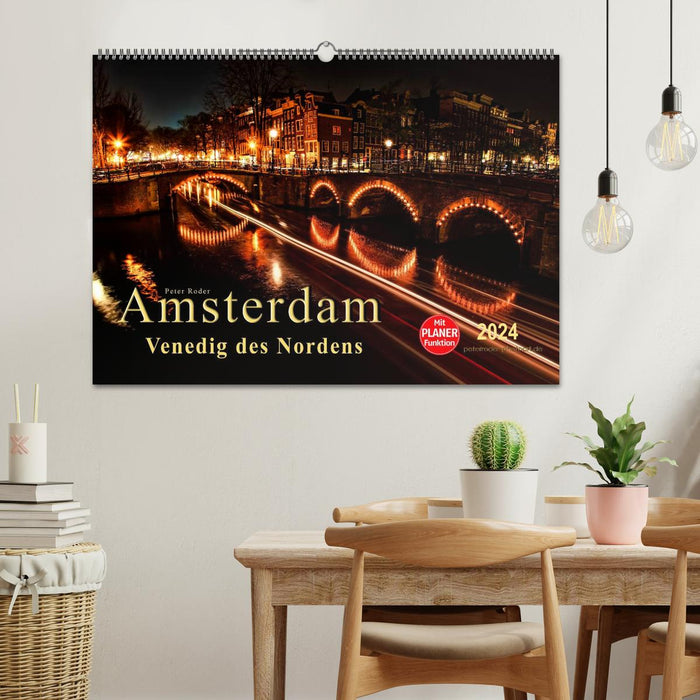 Amsterdam - Venice of the North (CALVENDO wall calendar 2024) 