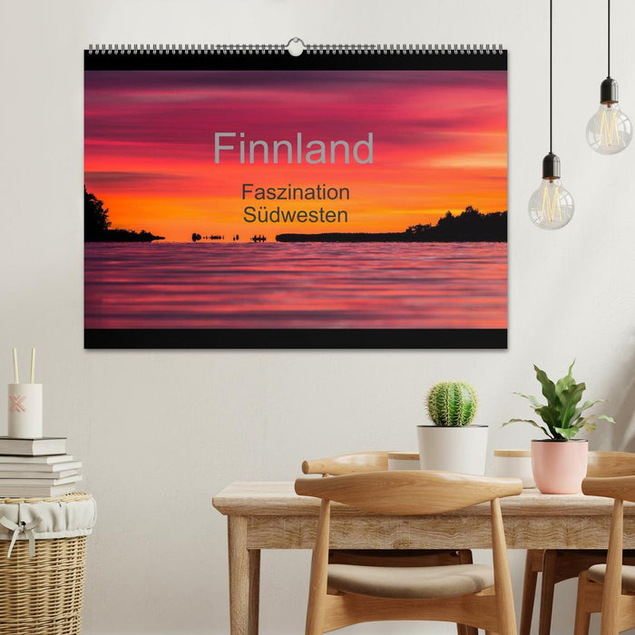 Finlande - Fascination du Sud-Ouest (Calendrier mural CALVENDO 2024) 