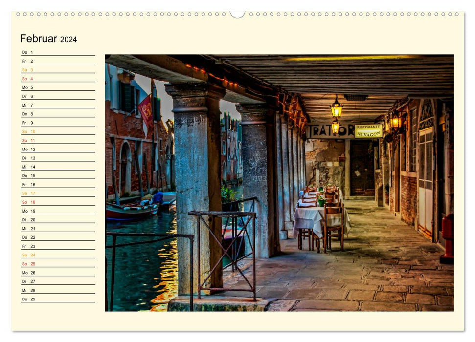 Venice - very private (CALVENDO wall calendar 2024) 