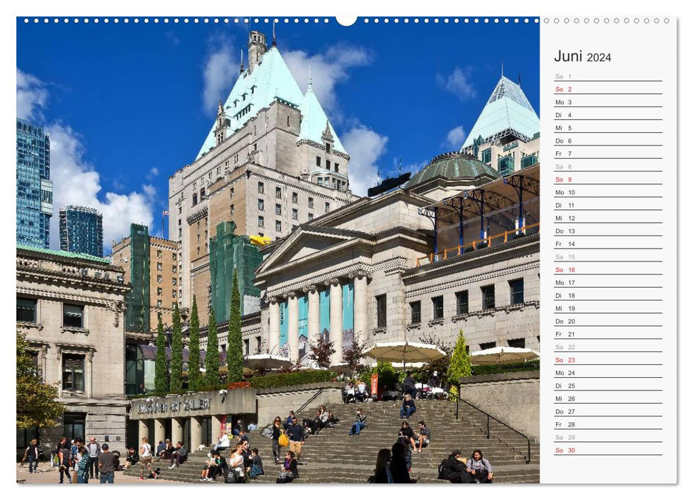 Vancouver Perspektiven (CALVENDO Premium Wandkalender 2024)