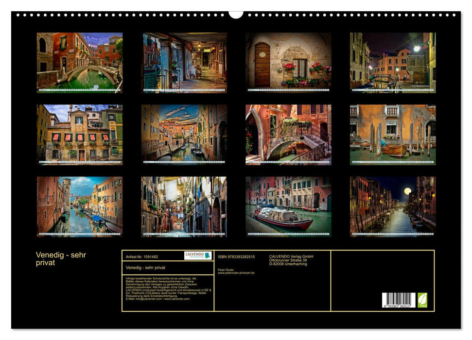 Venice - very private (CALVENDO wall calendar 2024) 