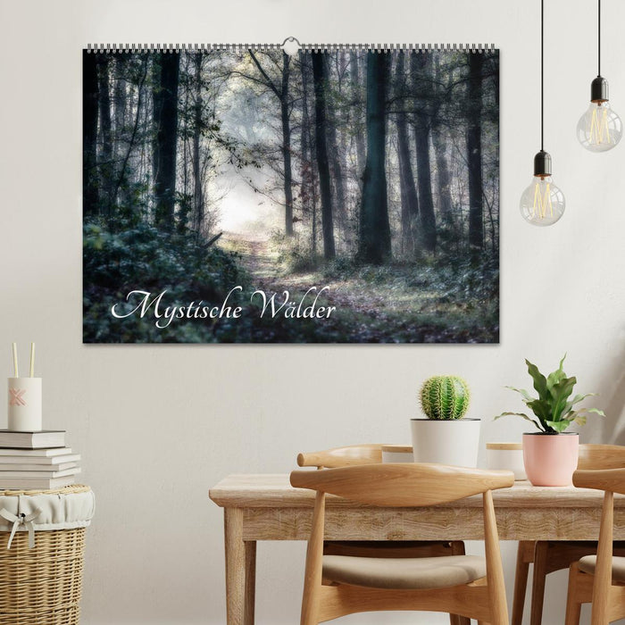 Forêts mystiques (Calendrier mural CALVENDO 2024) 