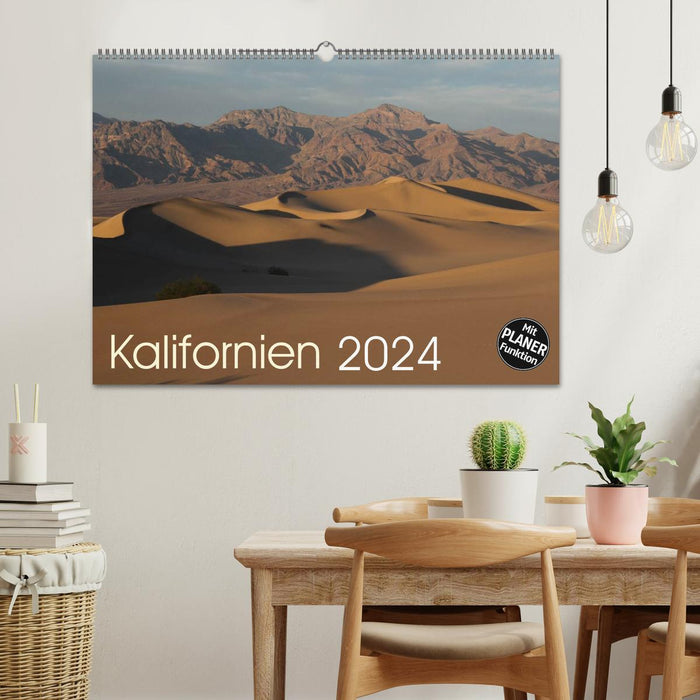 Kalifornien 2024 (CALVENDO Wandkalender 2024)