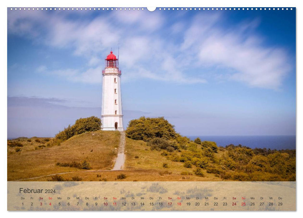 Insel Rügen und Hiddensee (CALVENDO Premium Wandkalender 2024)