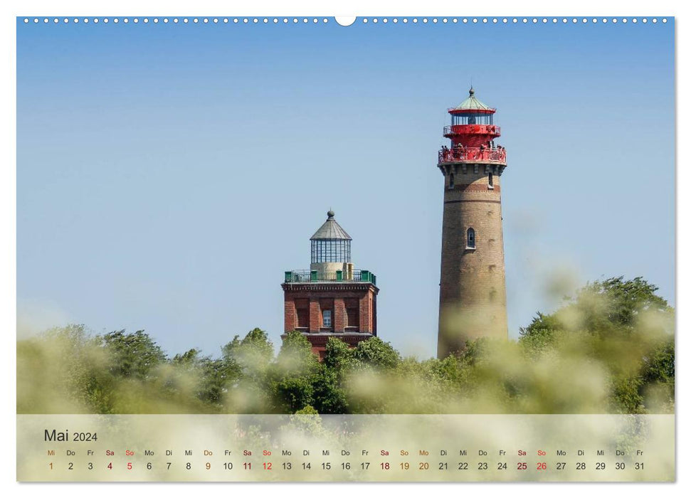 Insel Rügen und Hiddensee (CALVENDO Premium Wandkalender 2024)