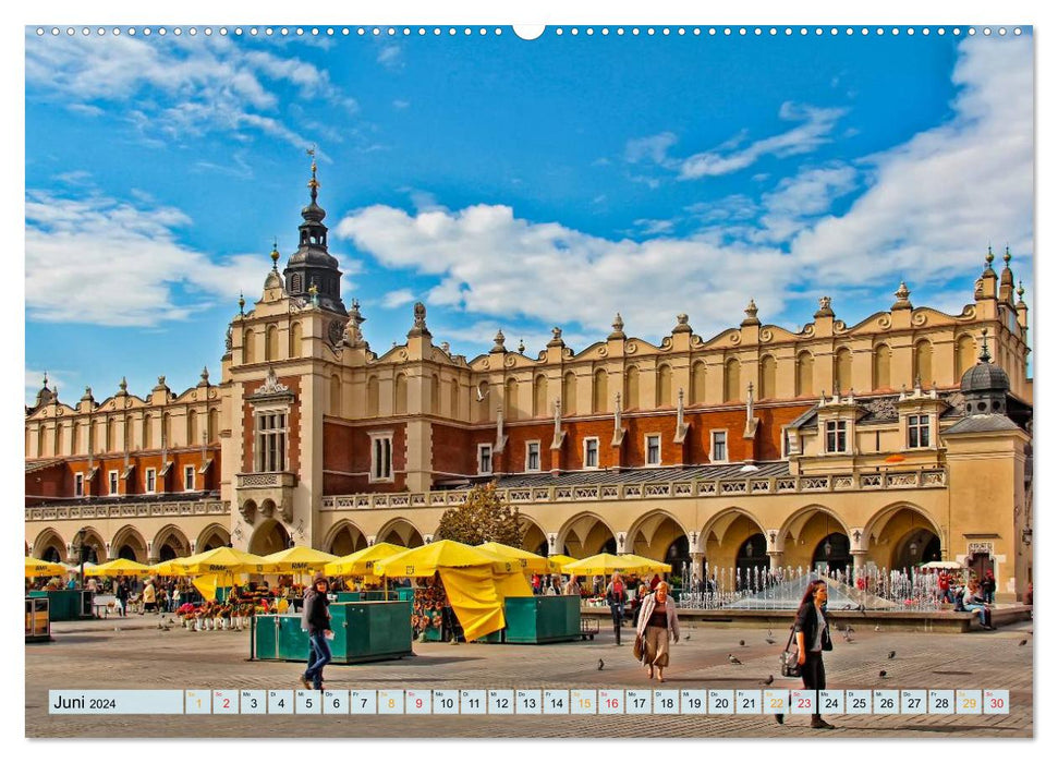 Krakow - the Polish Florence (CALVENDO wall calendar 2024) 
