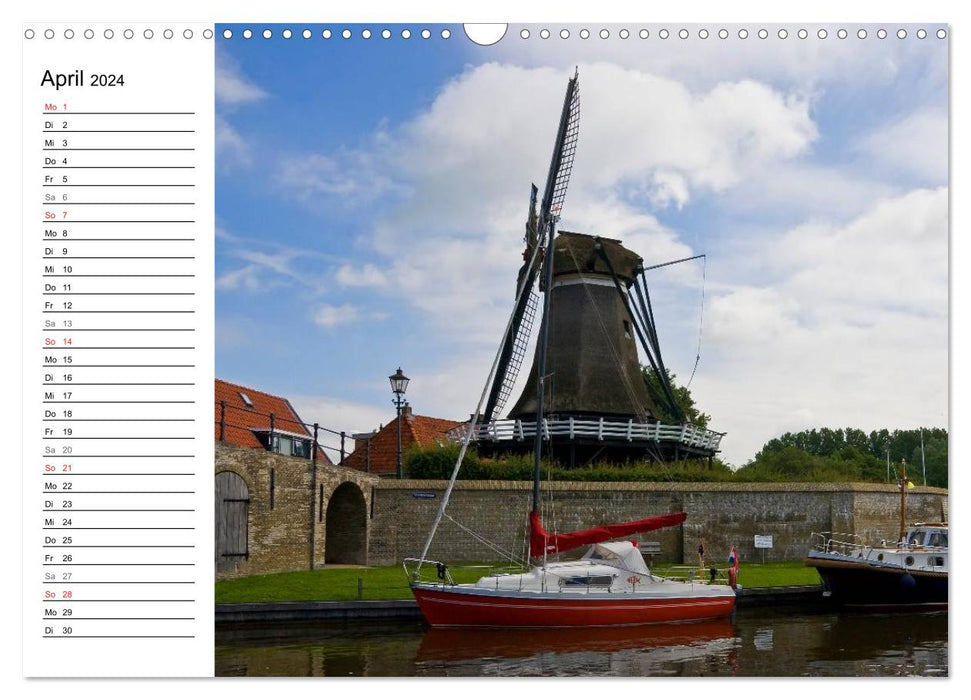 Friesland - Fryslan (CALVENDO Wandkalender 2024)