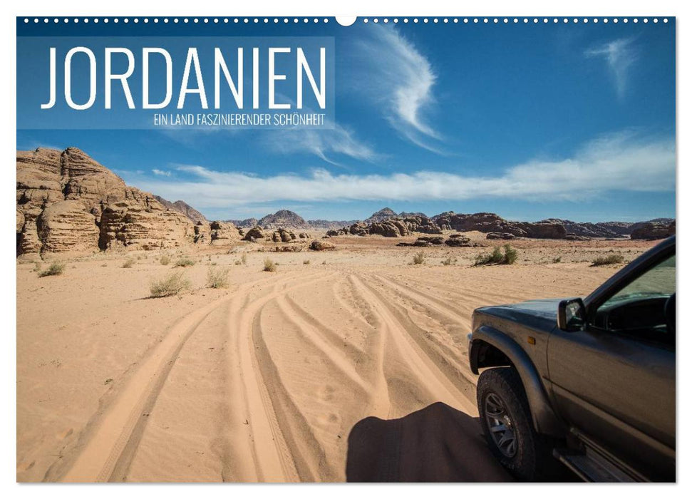 Jordan - a country of fascinating beauty (CALVENDO wall calendar 2024) 