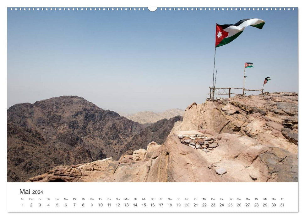 Jordan - a country of fascinating beauty (CALVENDO wall calendar 2024) 