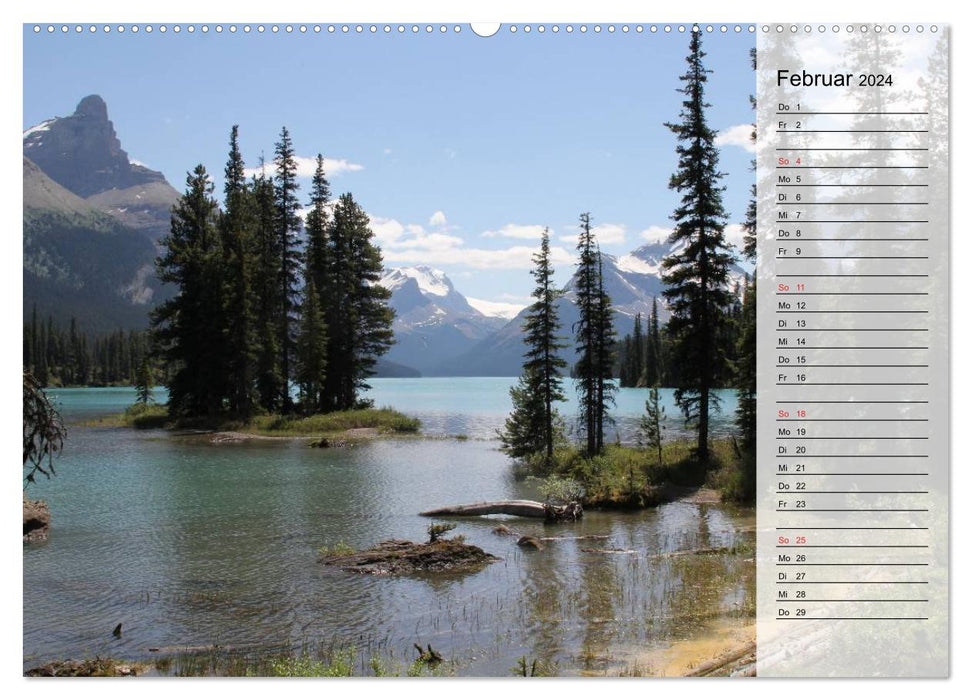 Rocky Mountains 2024 (CALVENDO Wandkalender 2024)