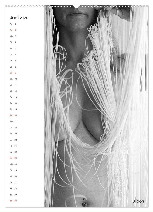 Thread games - modern nude photography (CALVENDO wall calendar 2024) 