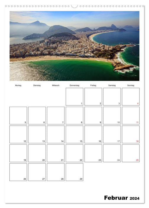 Brasilien. Wo die Sonne wohnt (CALVENDO Premium Wandkalender 2024)