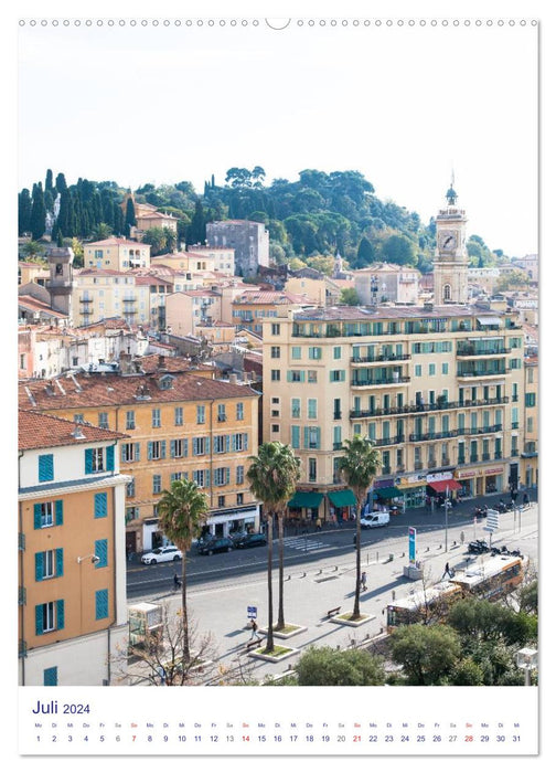 Nizza – Cote d'Azur 2024 (CALVENDO Premium Wandkalender 2024)