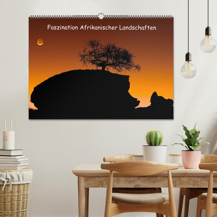 Fascination of African landscapes (CALVENDO wall calendar 2024) 