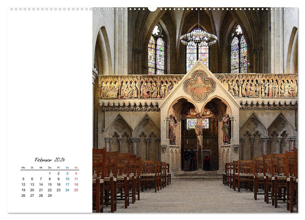 Naumburg/Saale - Images d'une belle ville (Calvendo Premium Wall Calendar 2024) 