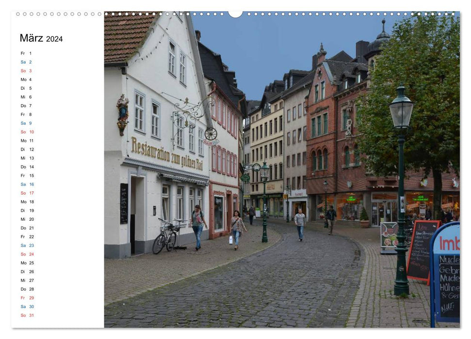 Fulda - die Barockstadt (CALVENDO Premium Wandkalender 2024)
