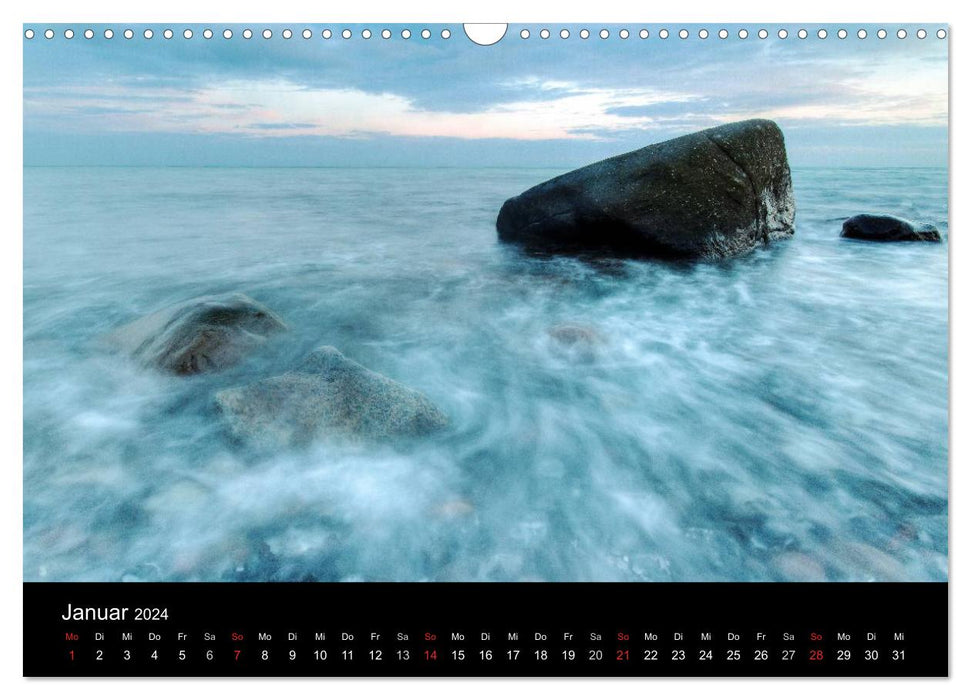 belles côtes (calendrier mural CALVENDO 2024) 