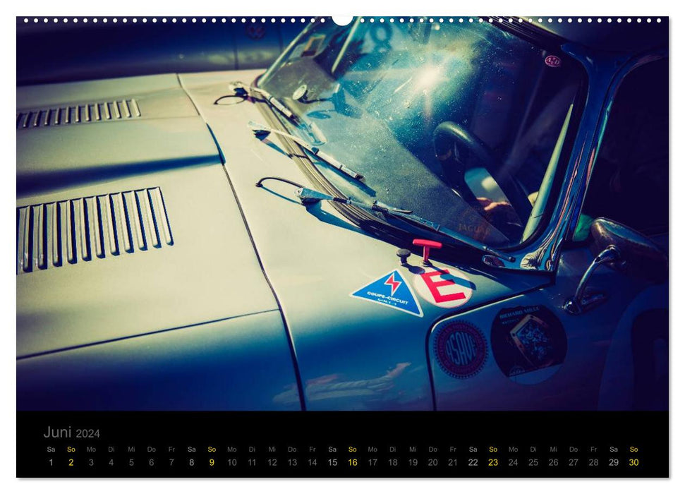 Jaguar E-Type - Bodies (CALVENDO Premium Wall Calendar 2024) 