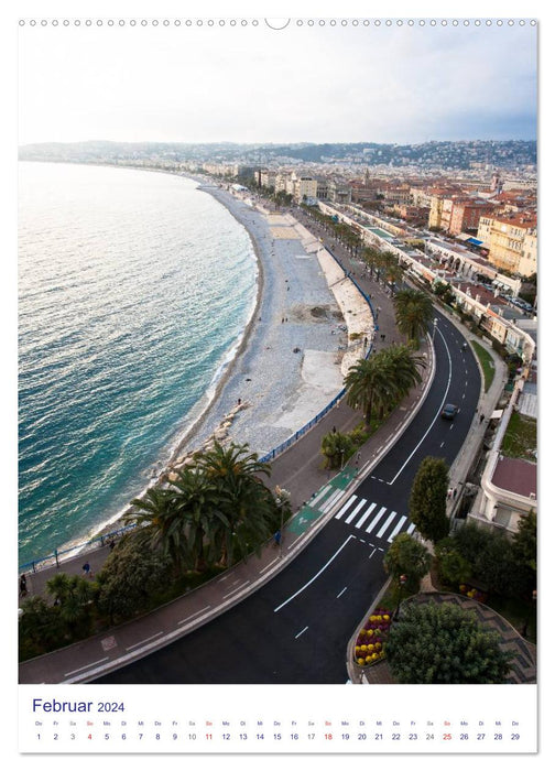 Nice – Côte d'Azur 2024 (Calendrier mural CALVENDO 2024) 