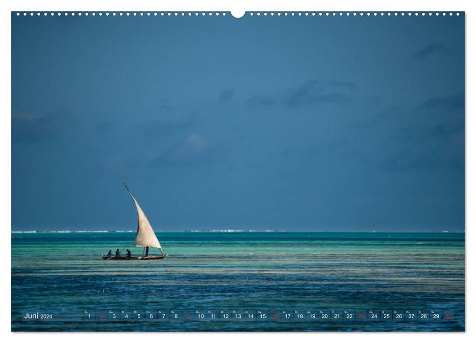 Sansibar - Impressionen von Rolf Dietz (CALVENDO Premium Wandkalender 2024)