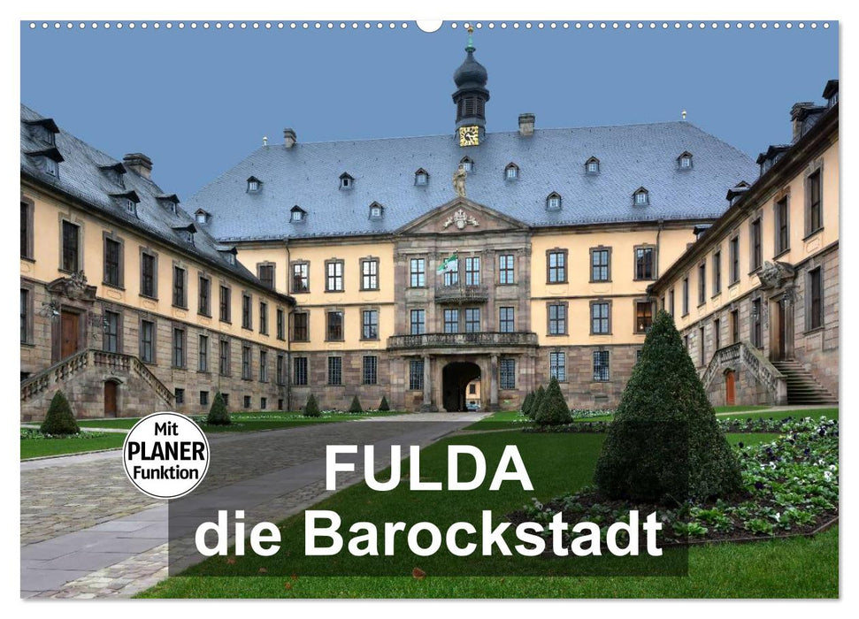 Fulda - la ville baroque (calendrier mural CALVENDO 2024) 