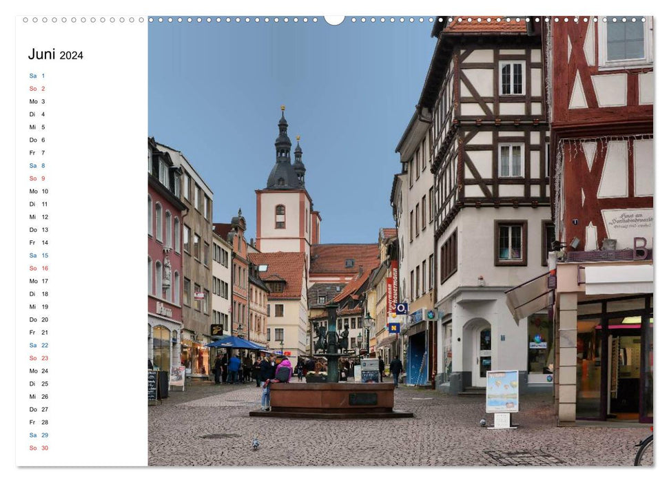 Fulda - the baroque city (CALVENDO wall calendar 2024) 