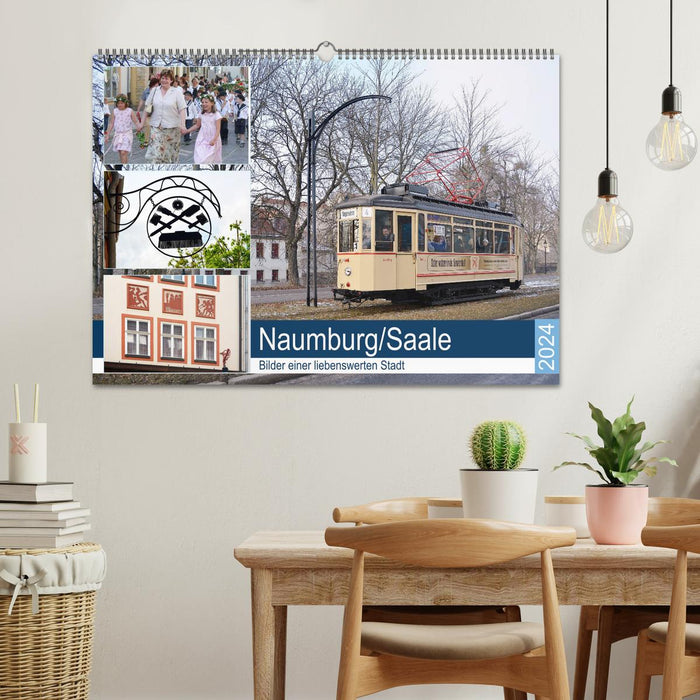 Naumburg/Saale - Images d'une belle ville (Calendrier mural CALVENDO 2024) 