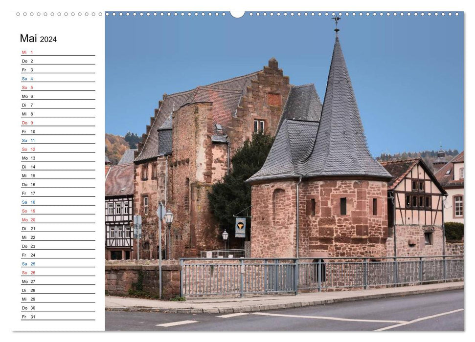 Herrliches Hessen - Büdingen (CALVENDO Wandkalender 2024)