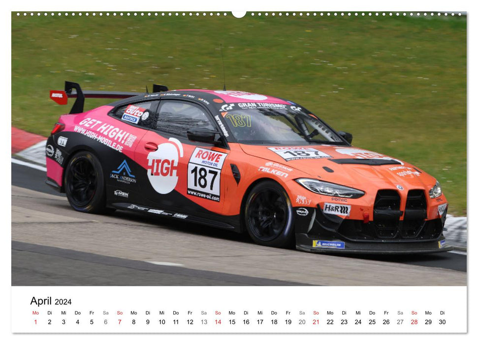 Championnat longue distance VLN (Calvendo Premium Wall Calendar 2024) 