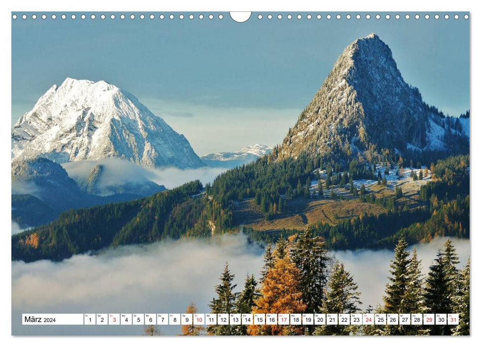 The Alps in the heart of Austria (CALVENDO wall calendar 2024) 