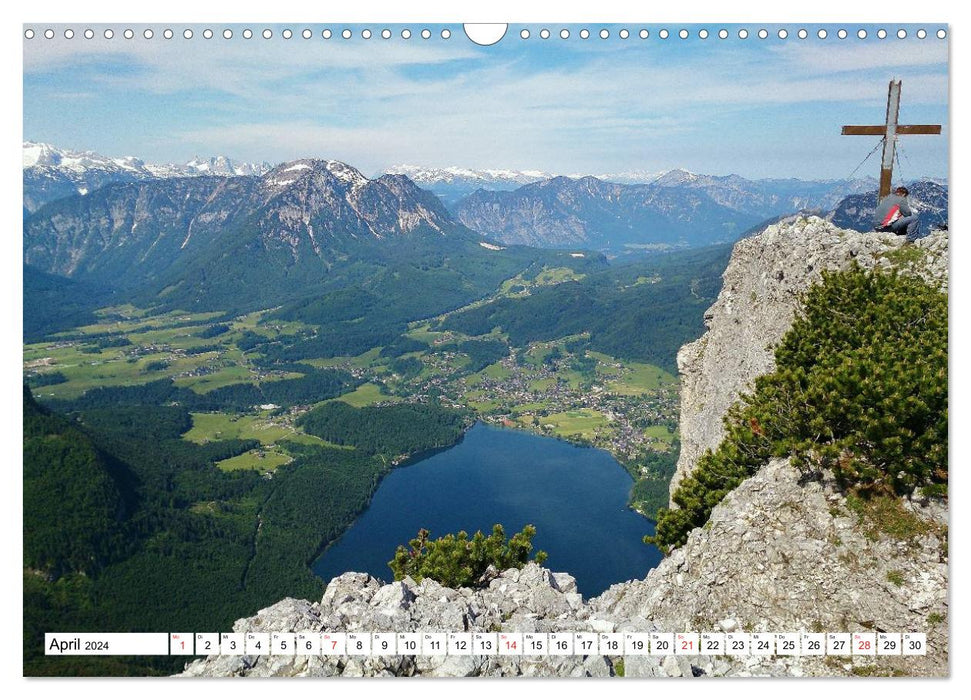 Les Alpes au cœur de l'Autriche (calendrier mural CALVENDO 2024) 