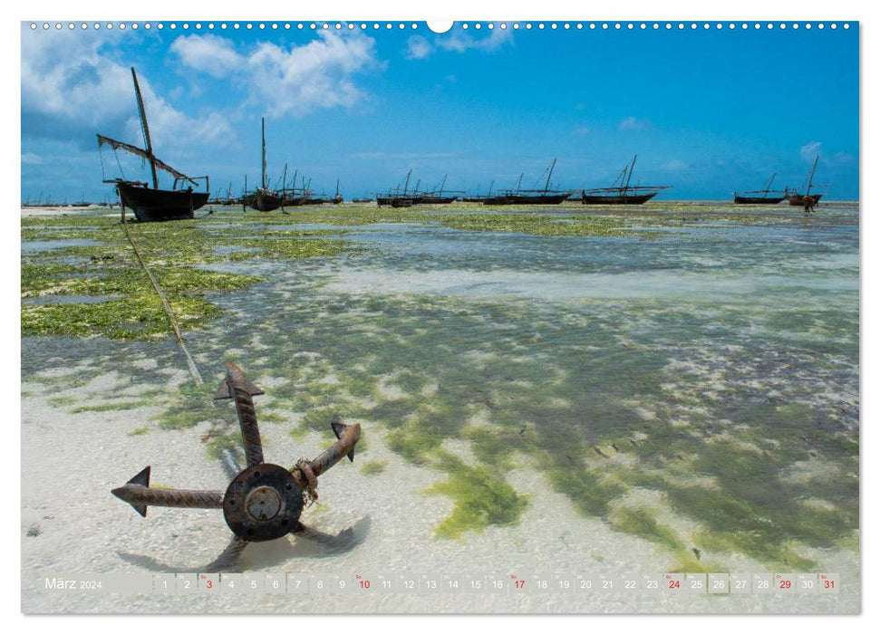 Zanzibar - Impressions by Rolf Dietz (CALVENDO wall calendar 2024) 