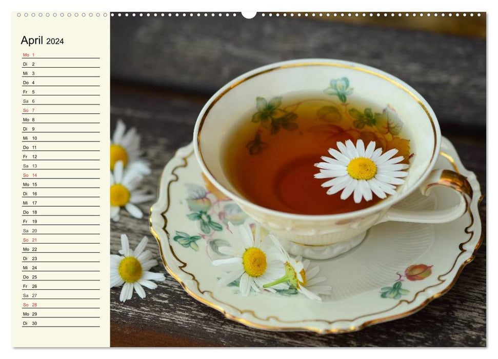 It's time for tea. Impressions (CALVENDO Premium Wall Calendar 2024) 