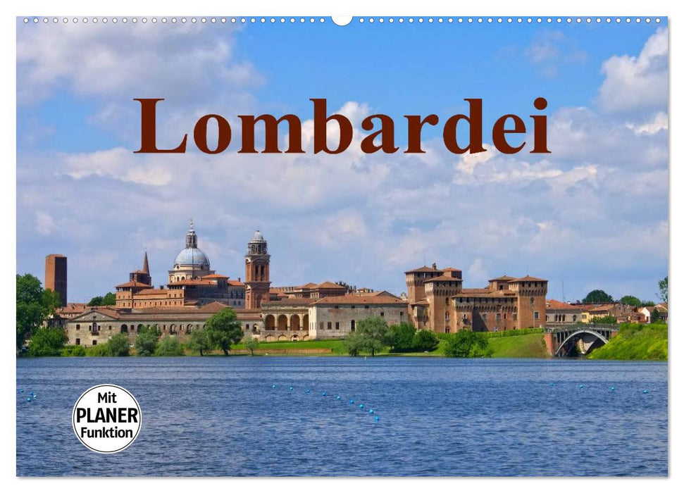 Lombardie (Calendrier mural CALVENDO 2024) 