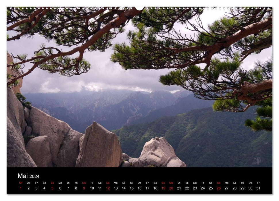 SOUTH KOREA between Asian tradition and modernity (CALVENDO Premium Wall Calendar 2024) 