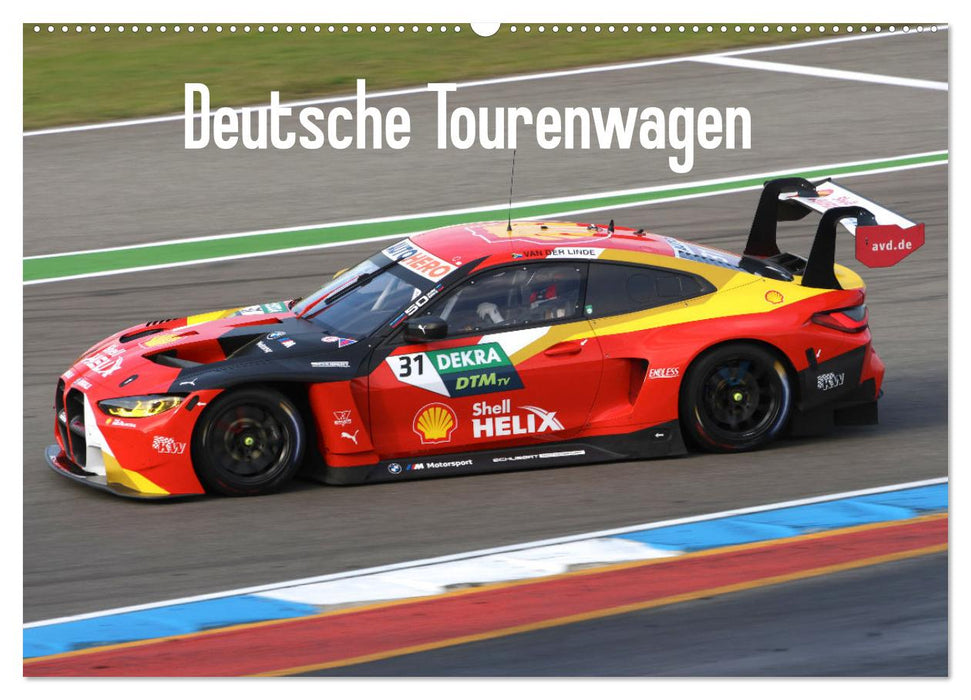 German touring cars (CALVENDO wall calendar 2024) 