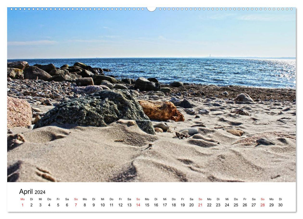 Strande and Bülk 2024 (CALVENDO Premium Wall Calendar 2024) 