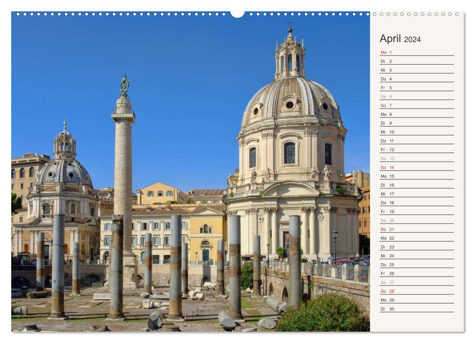 Rome - The Eternal City (CALVENDO Premium Wall Calendar 2024) 