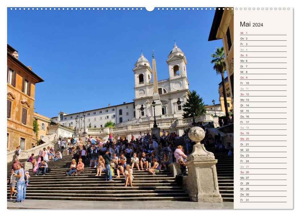 Rome - The Eternal City (CALVENDO Premium Wall Calendar 2024) 