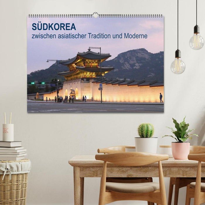 SOUTH KOREA between Asian tradition and modernity (CALVENDO wall calendar 2024) 