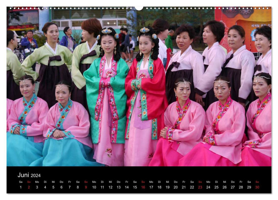 SOUTH KOREA between Asian tradition and modernity (CALVENDO wall calendar 2024) 