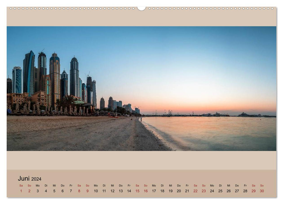 Impressions of Dubai 2024 (CALVENDO wall calendar 2024) 