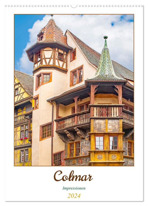 Colmar - Impressionen (CALVENDO Wandkalender 2024)