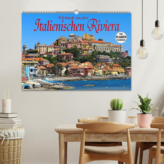 Vacation on the Italian Riviera (CALVENDO wall calendar 2024) 