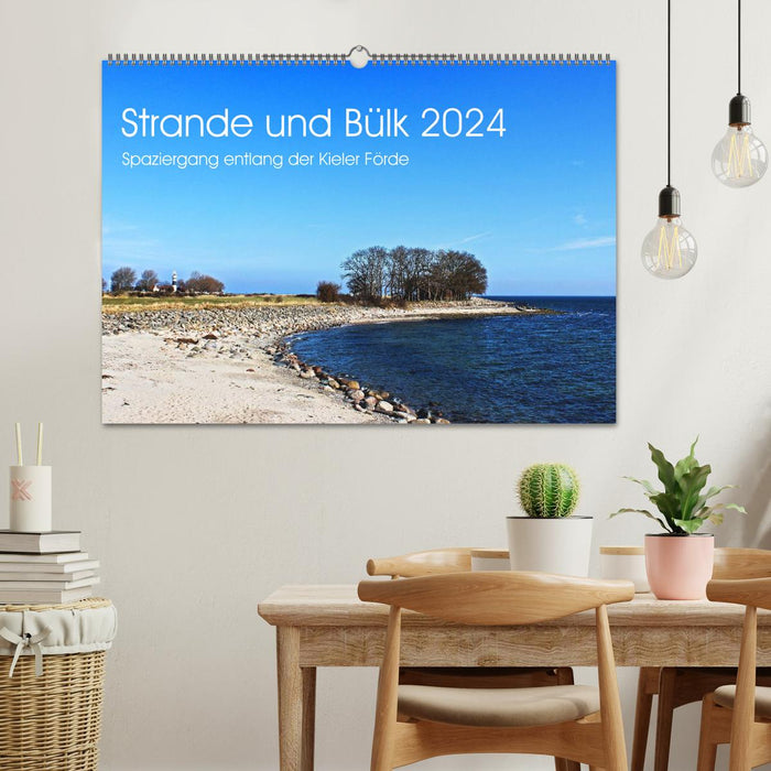 Strande and Bülk 2024 (CALVENDO wall calendar 2024) 